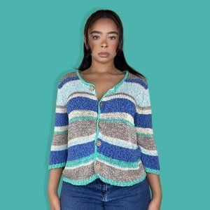 Knit/Crochet Button Up Sweater